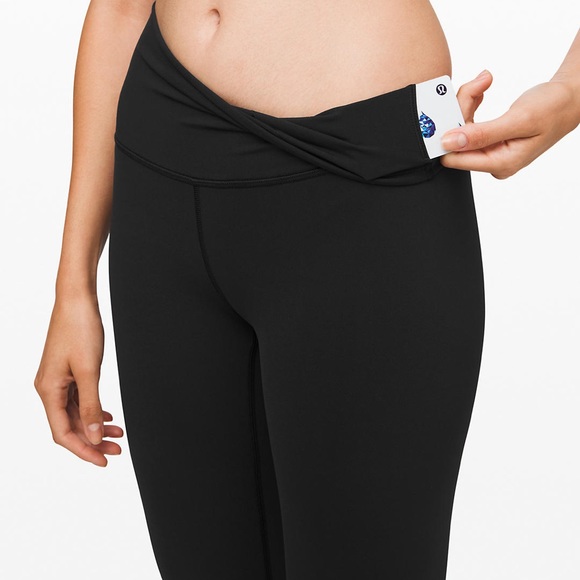 Lululemon High Rise Wunder Under Crop Size 6 - Picture 3 of 9